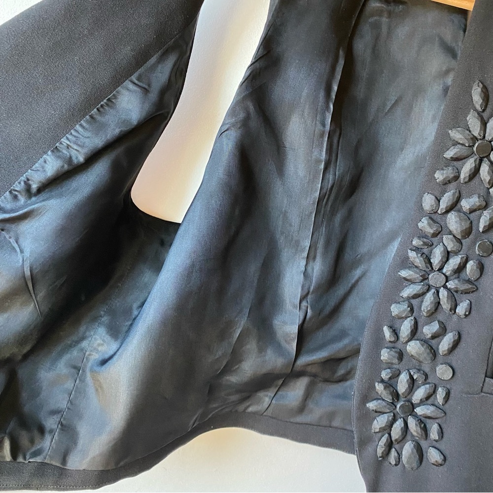 karen kane bead studded vest M - Picture 7 of 8